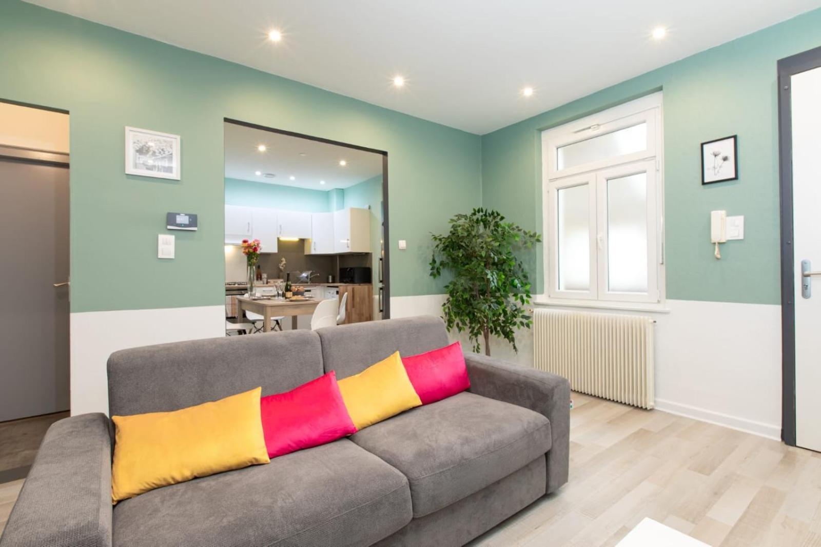 Evasion St Joseph Odysalis - Lit King Size - Parking - Proche Centre Apartment Колмар Екстериор снимка